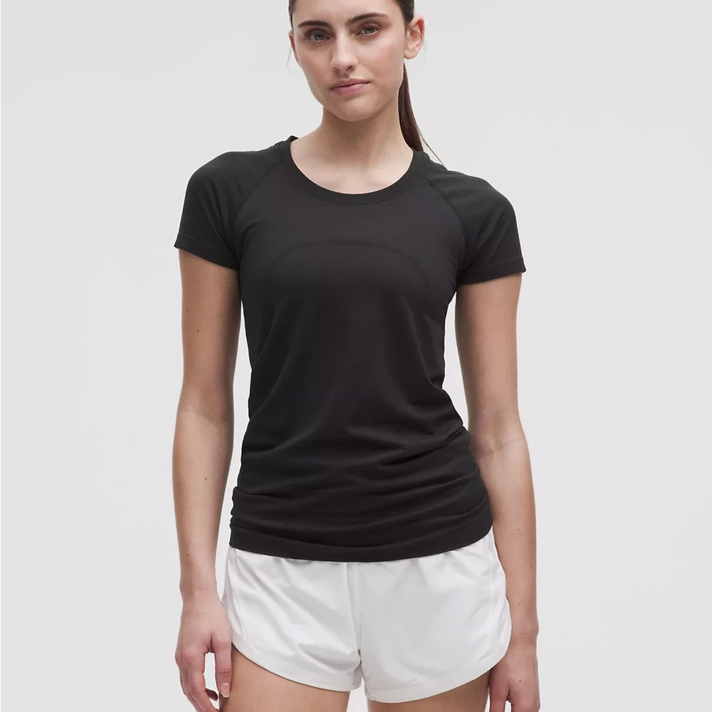 Lululemon Athletica Swiftly Tech Black Short Sleeve Tee